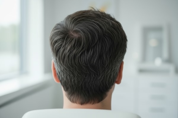 Recuperación rápida y sin cicatrices visibles de un trasplante capilar en Madrid, en clínica capilar Folika Hair Clinic - en Madrid, España